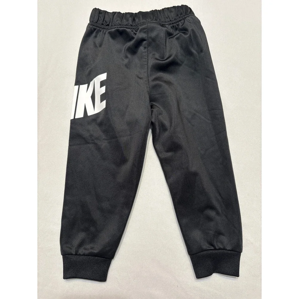 Nike Toddler Boys Black Tricot Jogger Pants Logo Graphic 18M 80-86cm